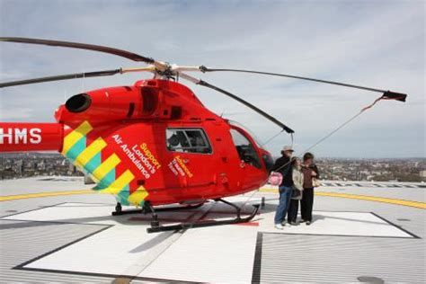 Celebration time for air ambulance lottery winners .